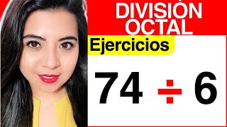 DIVISIÓN OCTAL  Ejercicio 1 [upl. by Anirav649]