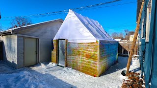 Frozen 3 Million Orbeez Ice House  Minnesota Cold Part 25 [upl. by Aicilas]