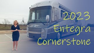 Luxury RV Tour  2023 Entegra Cornerstone  Class A Motorhome [upl. by Sarchet]