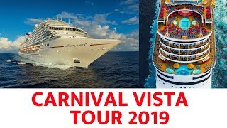 Unveiling the Carnival Vista  A Complete Ship Tour  CruiseRadioNet [upl. by Ayhdnas]