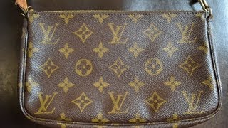 How To Tell If Your Louis Vuitton Pochette is Authentic [upl. by Arvid]