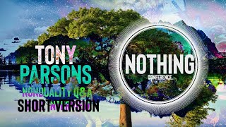 TONY PARSONS  Nonduality Interview Short Version  Nothing Conference [upl. by Annij]