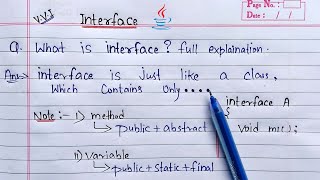 Interface in Java  Learn Coding [upl. by Eiramac]