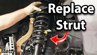 How to Replace Suspension Struts in Your Car [upl. by Evilc]