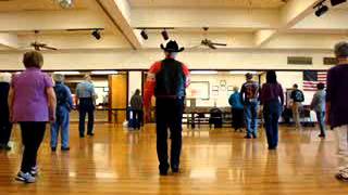 El Paso Line Dance  With Music [upl. by Leumhs]