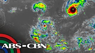 Typhoon Rolly intensifies as it heads for Philippines  ABSCBN News [upl. by Watt165]