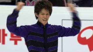 2011 Worlds Takahiko Kozuka free skate  from Universal Sports [upl. by Prentice69]