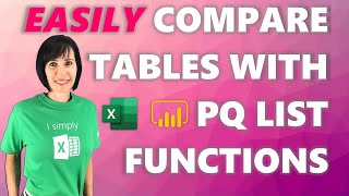 Easily Compare Multiple Tables in Power Query [upl. by Wiltz71]