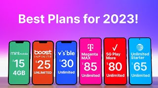 Best Cell Phone Plans for 2023 [upl. by Zerelda]