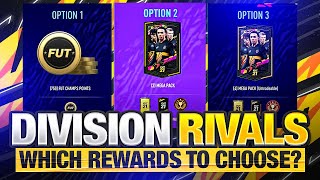 WHICH DIVISION RIVALS REWARDS TO CHOOSE FIFA 21 [upl. by Tomkin]