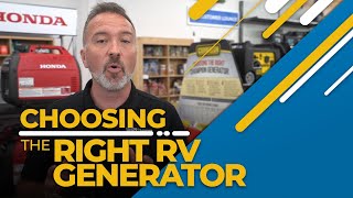 Choosing the Right RV Generator  Product Guide [upl. by Leiad]