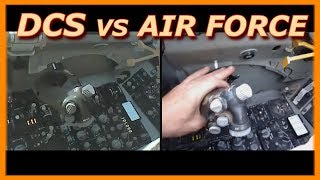 F16 DCS vs F16 AIR FORCE VR ENGINE START [upl. by Adrianne]