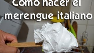 Como hacer el merengue italiano [upl. by Areik]