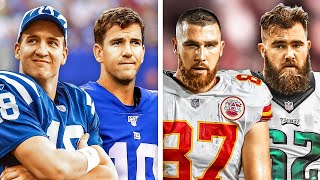 The Greatest Brothers in NFL History [upl. by Atimed]