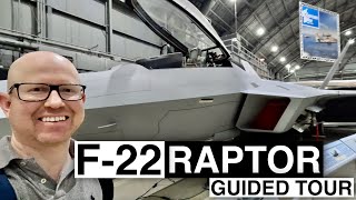 Lockheed F22 Raptor detailed tour [upl. by Bronwen431]