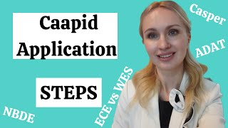 Adea Caapid Application  Foreign Trained Dentist [upl. by Hobart439]