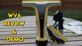 Karcher WV6 Premium Window Vac Review amp Demonstration [upl. by Evyn]