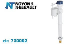 730002 Robinet flotteur WC alimentation verticale basse Noyon et Thiebault [upl. by Erickson]