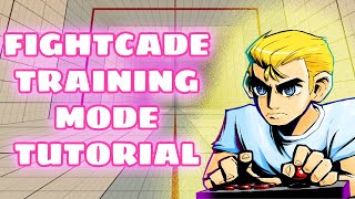 Fightcade 2 training mode tutorial 2022 3s jojos and more [upl. by Tobiah]