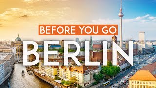 Things to know BEFORE you go to Berlin  Germany Travel Guide 4K [upl. by Eisele]