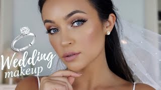 Wedding Makeup Tutorial  Soft Glam Bridal Look  Stephanie Ledda [upl. by Aniteb]