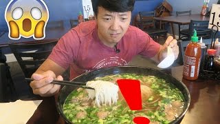 The MASSIVE Pho Noodle Soup Challenge [upl. by Min]