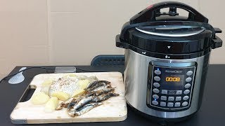 SILVERCREST Electric Pressure Cooker SSM 1000 A1 Unboxing Testing [upl. by Carlton440]