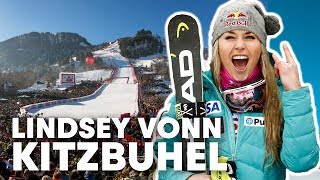 A Tour of the Legendary Kitzbühel Ski Race with Lindsey Vonn [upl. by Dugaid776]