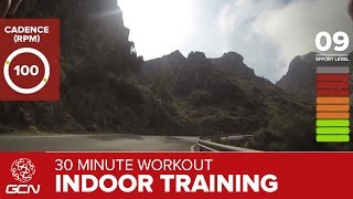 30 Minute Workout  Indoor Cycling Hill Climb Training [upl. by Putscher]