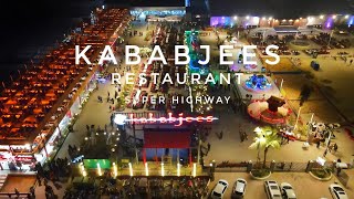 Kababjees Restaurant  Super Highway Karachi  Drone View  Expedition Pakistan [upl. by Hannad766]