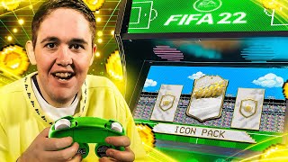 I Played Icon Pack Simulator on FIFA 22 [upl. by Eiknarf]