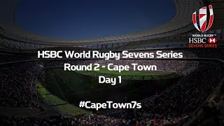 Were LIVE for day one of the HSBC World Rugby Sevens Series in Cape Town CapeTown7s [upl. by Nonez]