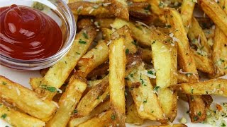 Garlic Parmesan Fries Recipe  CaribbeanPot com [upl. by Becky]