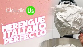 MERENGUE PERFECTO PARA DECORAR  Claudio Us [upl. by Lah]