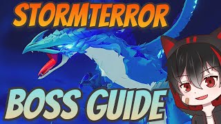 Stormterror Boss Easy Guide  Genshin Impact Dvalin [upl. by Nyra]