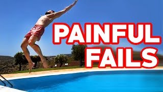 The Most Painful Fails of August 2019  Funny Fail Compilation [upl. by Rakso]