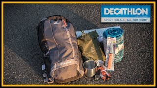 Decathlon Günstige Outdoor Ausrüstung 🏕️  Outdoor Bushcraft Gear [upl. by Barayon]