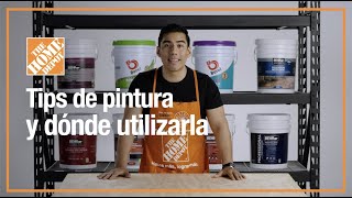 Tips de pintura y dónde utilizarla  Pintura  The Home Depot Mx [upl. by Morgenthaler967]