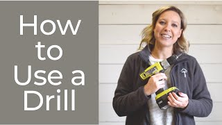 How to use a Drill A Beginners Guide [upl. by Araht11]