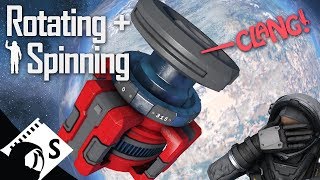 Space Engineers Tutorial Rotors tips tutorials and tests for survival [upl. by Island]