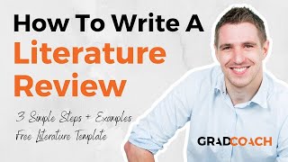 How To Write A Literature Review In 3 Simple Steps FREE Template With Examples [upl. by Benedict909]