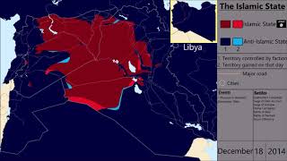 The Rise and Fall of ISIS Every Day [upl. by Wiseman]