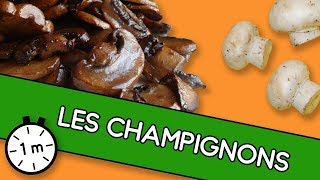 Champignons sautés  Astuce YouCook [upl. by Mulac]