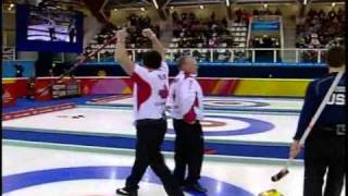 2006 Torino Olympics  Mens Curling Playoff Highlights  CBC [upl. by Gianni877]