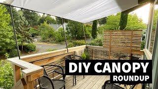 10 Inspiring DIY Canopies amp Sunshades [upl. by Merl]