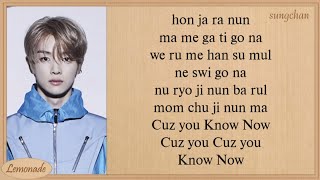 NCT U  Know Now Easy Lyrics [upl. by Polik650]