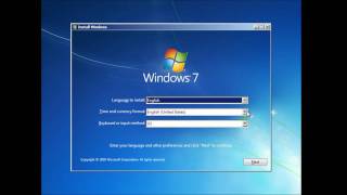 Formatting and Clean Install of Windows 7 [upl. by Ettelegna575]