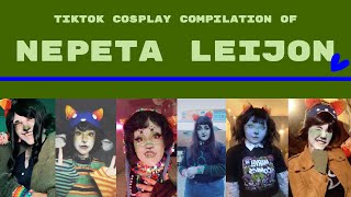 Nepeta Leijon 💚 Homestuck Cosplay Tiktok Compilation [upl. by Kendra282]