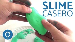 SLIME CASERO SIN BORAX muy fácil de hacer [upl. by Hsirk72]