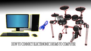 How to Connect Electronic Drums to PC Using USB Cable [upl. by Anna-Diana]